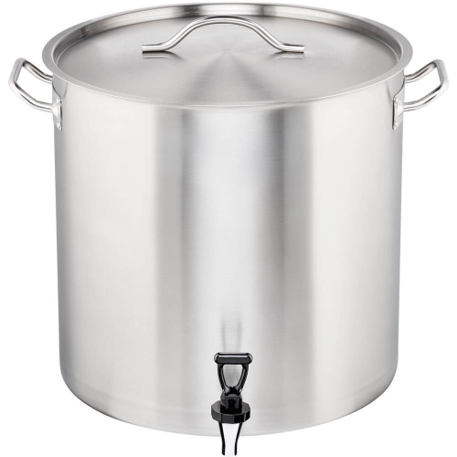 Garnek Wysoki z Kranem 50,3 L | Ø=40 x 40 cm