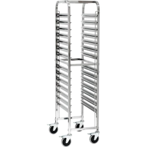 Wózek transportowy ze Stali nierdzewnej 14 x Gn 1/1