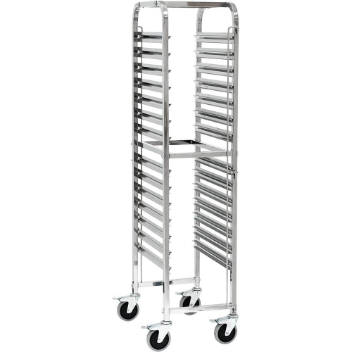 Wózek Transportowy Ze Stali Nierdzewnej 14 X Gn 1/1