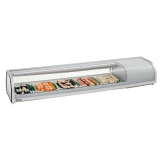 Nadstawa Chłodnicza Sushibar L=1800 mm | 5x GN 1/2