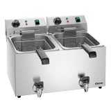 Frytownica Snack IV Plus 2 x 9 L z Kranem spustowym