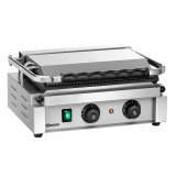 Grill kontaktowy „Panini-T” 1GR góra ryflowana/dół gładki