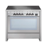 Kuchnia Ceramiczna 600 5-Polowa PEI Piekarnik Elektryczny