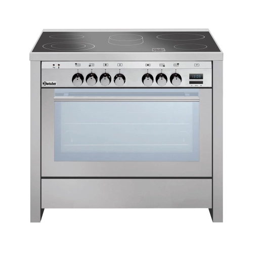 Kuchnia Ceramiczna 600 5-Polowa PEI Piekarnik Elektryczny