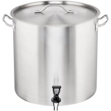 Garnek Wysoki z Kranem 50,3 L | Ø 40 x 40 cm
