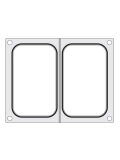 Matryca do Zgrzewarki Hendi na 2 Tacki 178x113 mm