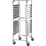Wózek Transportowy ze Stali Nierdzewnej 14X GN 2/1