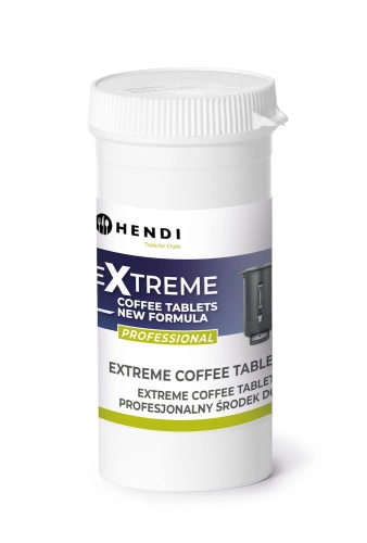 Extreme Coffee Tablets NEW FORMULA Profesjonalny Środek do Mycia Ekspresów 25 Tabletek