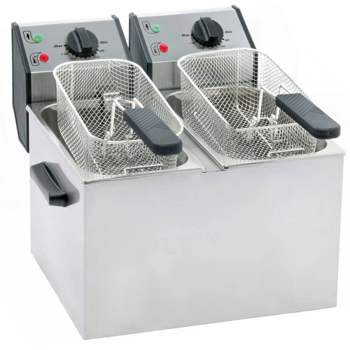 Frytownica nastawna | 2-komorowa | 2x5 L | Roller Grill