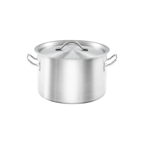 Garnek średni z pokrywką 3,8 L | Ø 20 x 12 cm | Linia Basic
