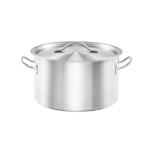 Garnek średni z pokrywką 6,1 L | Ø 24 x 13,5 cm | Linia Basic