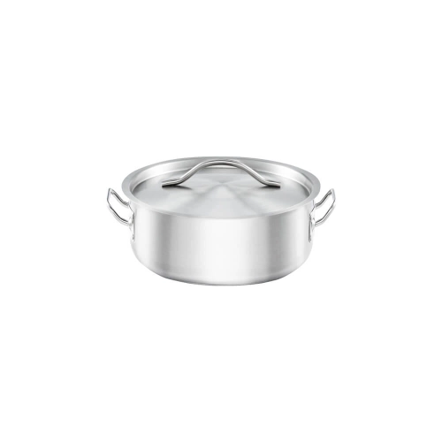 Garnek niski z pokrywką 1,2 L | Ø 16 x 6 cm | Linia Basic