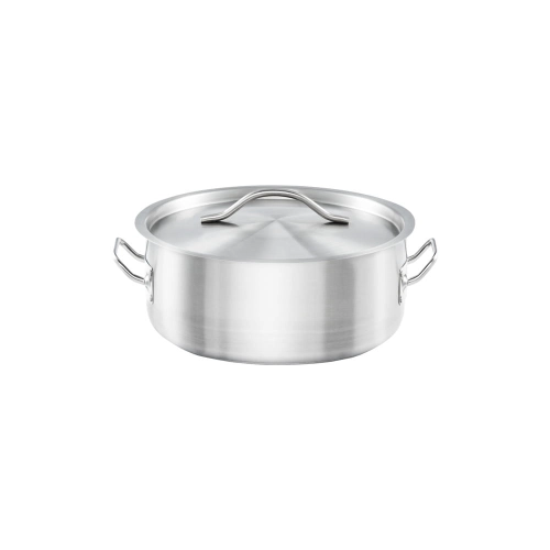Garnek niski z pokrywką 2,2 L | Ø 20 x 7 cm | Linia Basic