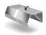 OKAP PRZYŚCIENNY WYWIEWNY TRAPEZOWY POL-740
