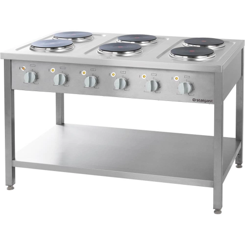 Kuchnia Elektryczna 6-Płytowa 15,6 kW 400 V