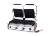 GRILL KONTAKTOWY PODWÓJNY GÓRA/DÓŁ RYFLOWANE