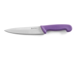 NÓŻ KUCHARSKI FIOLETOWY 180 MM HACCP